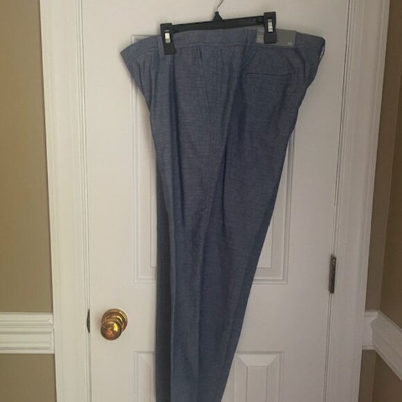 Talbots Girlfriend Chambray Chinos Size 16P NWT - Picture 2 of 2